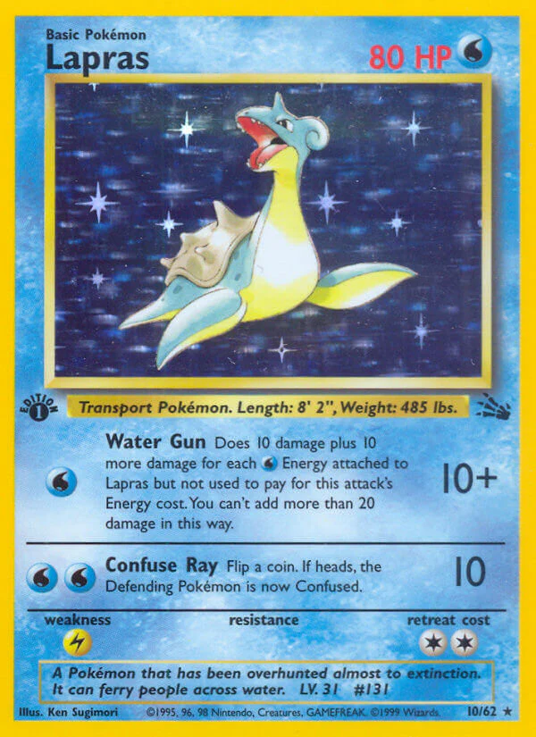 Fossil 010 Lapras