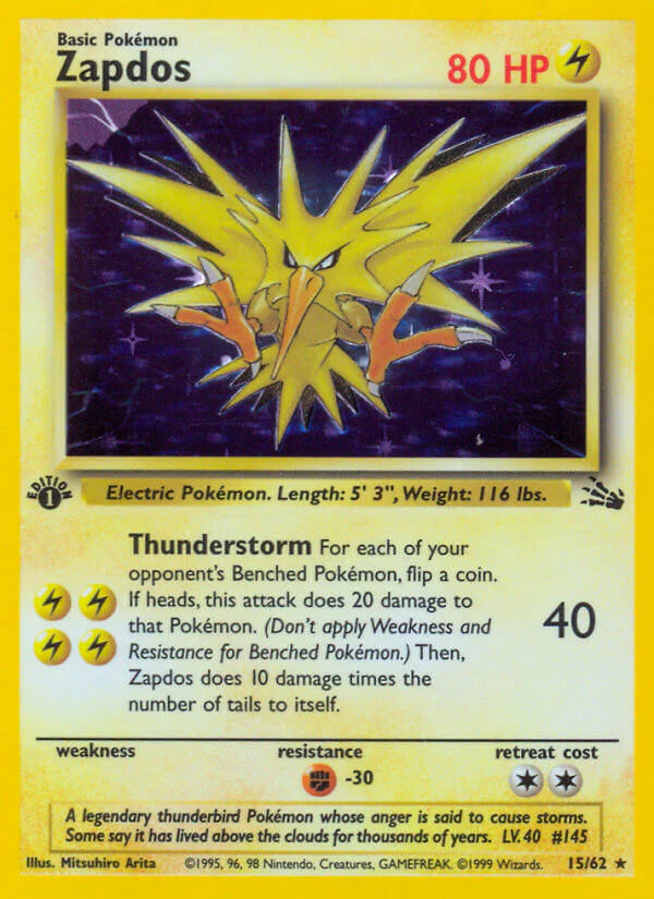 Fossil 015 Zapdos