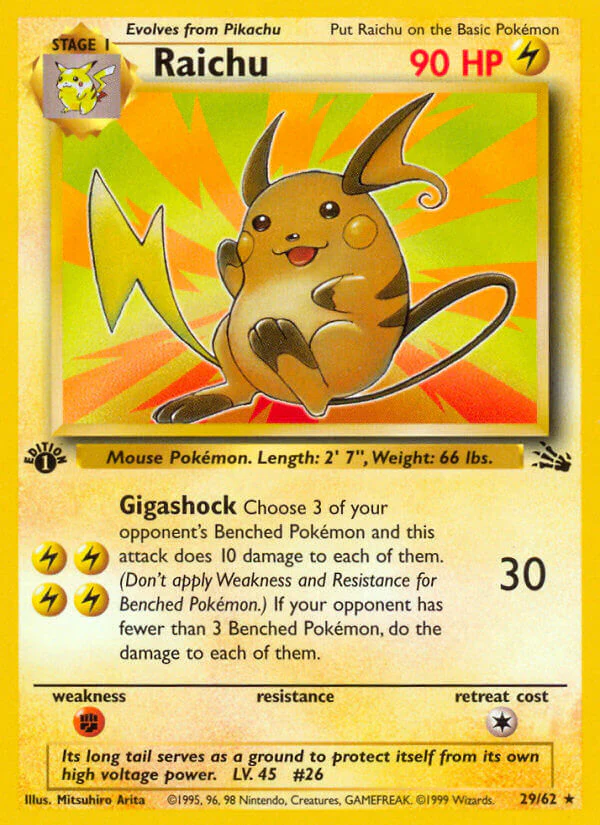 Fossil 029 Raichu