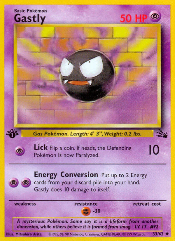 Fossil 033 Gastly