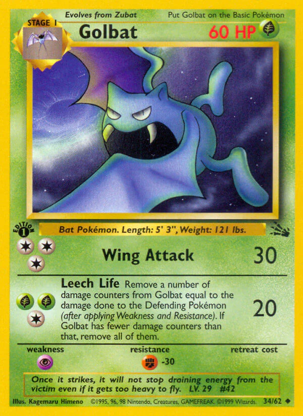Fossil 034 Golbat