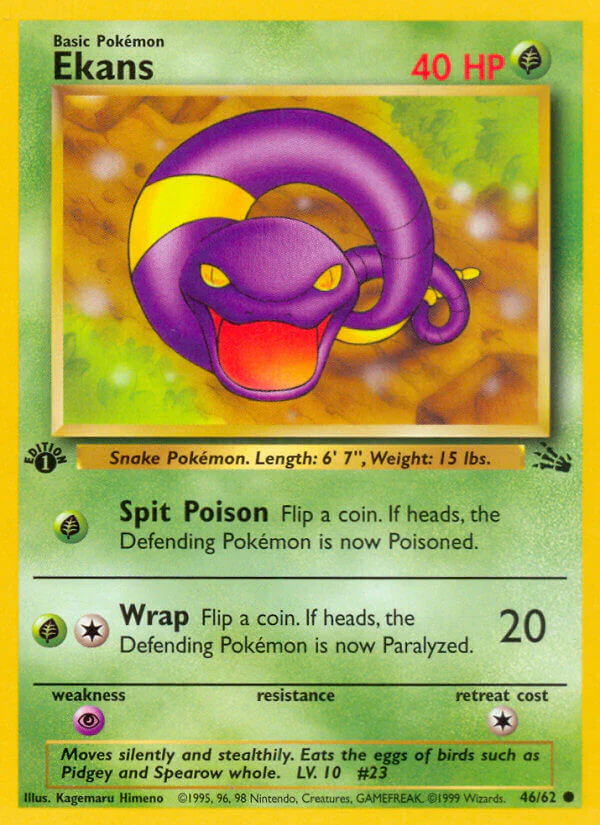 Fossil 046 Ekans