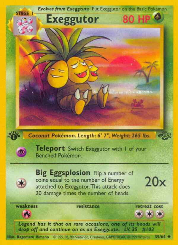 Jungle 035 Exeggutor