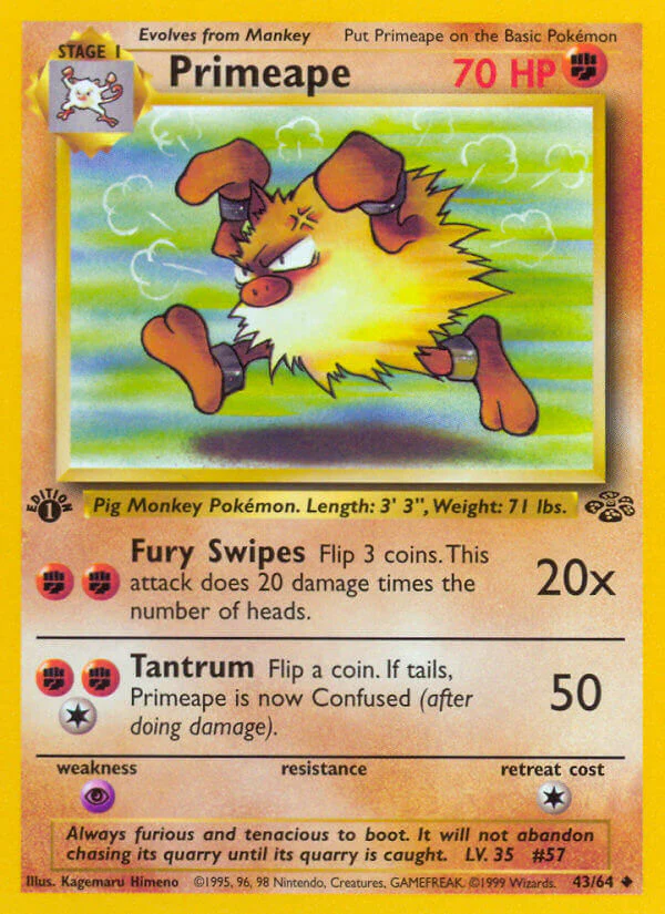 Jungle 043 Primeape