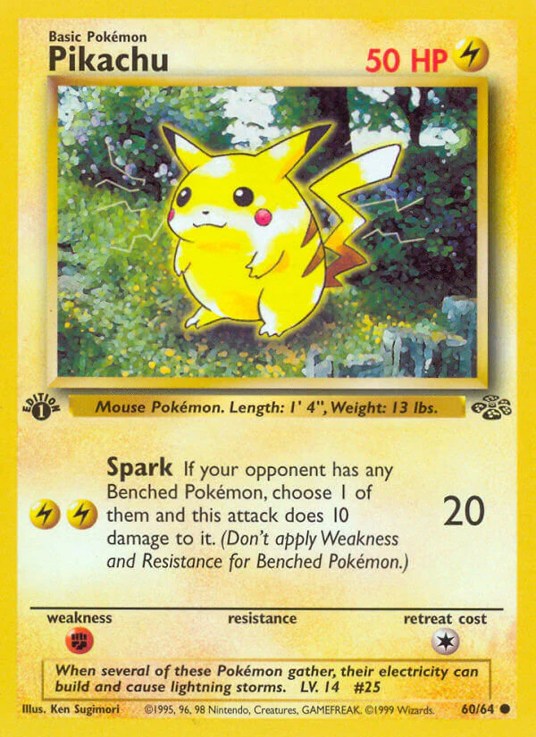Jungle 060 Pikachu