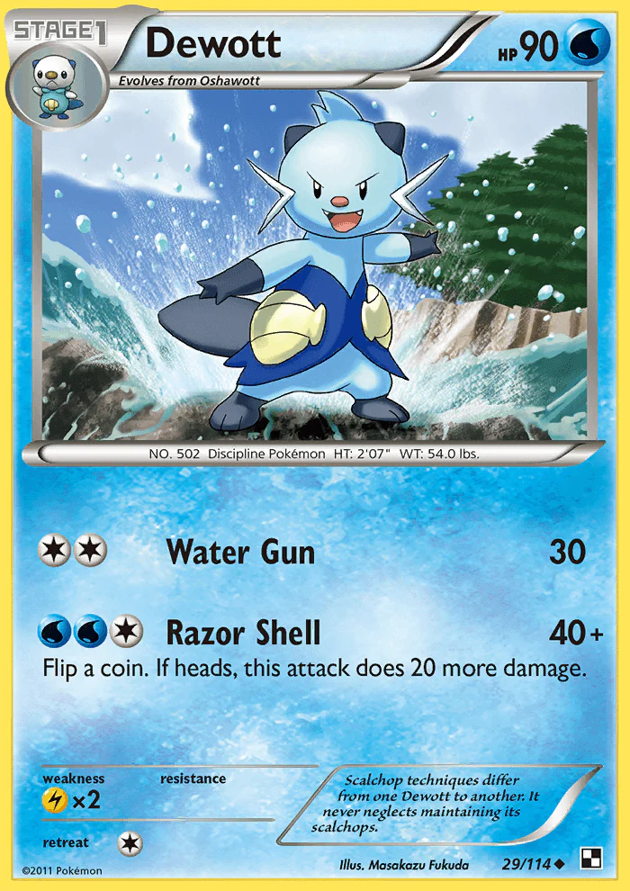 Black and White 029 Dewott