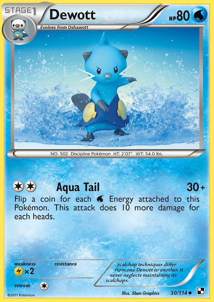 Black and White 030 Dewott