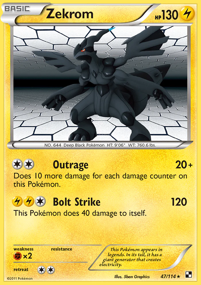 Black and White 047 Zekrom