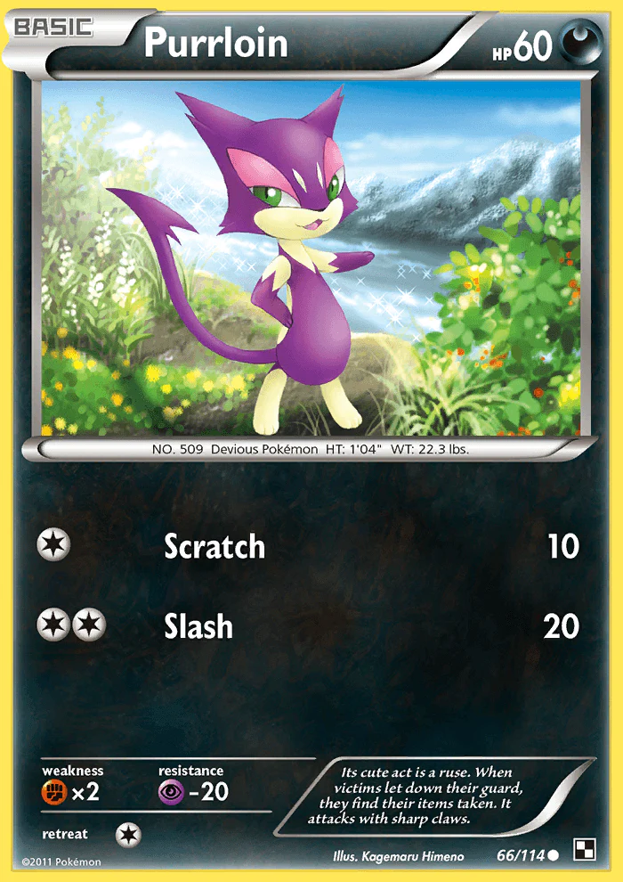 Black and White 066 Purrloin