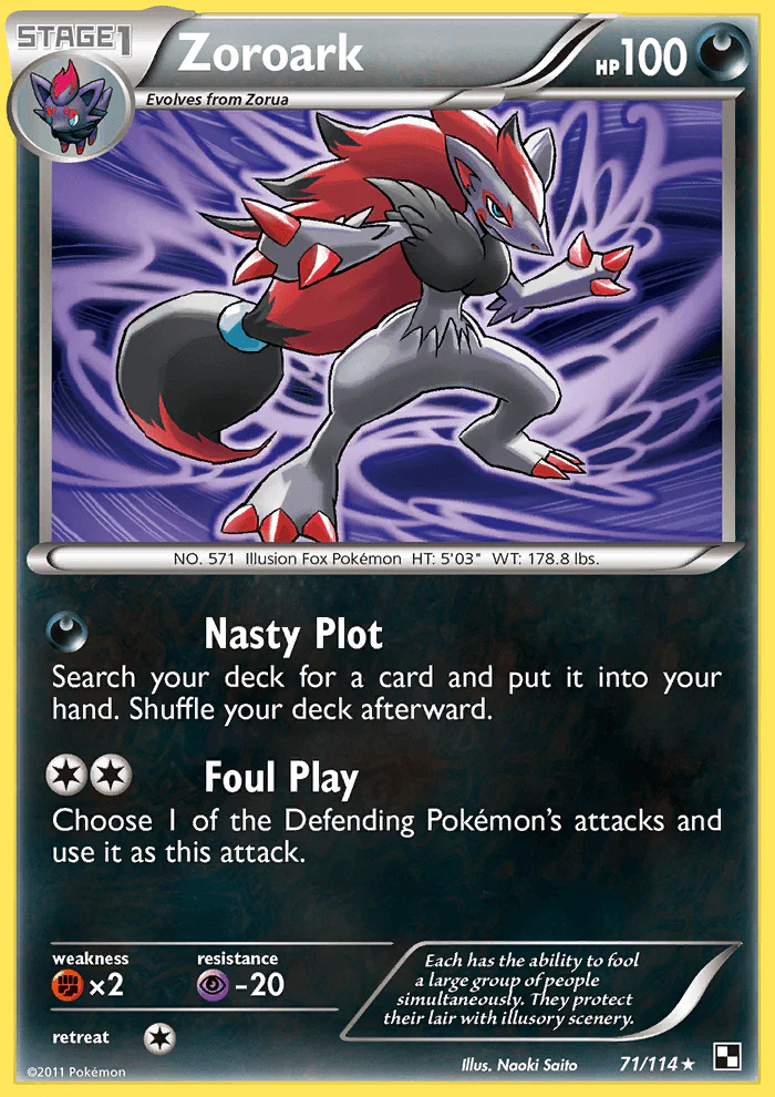 Black and White 071 Zoroark