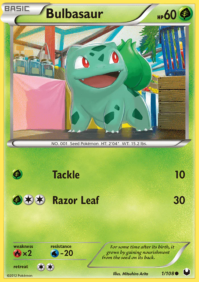 Dark Explorers 001 Bulbasaur