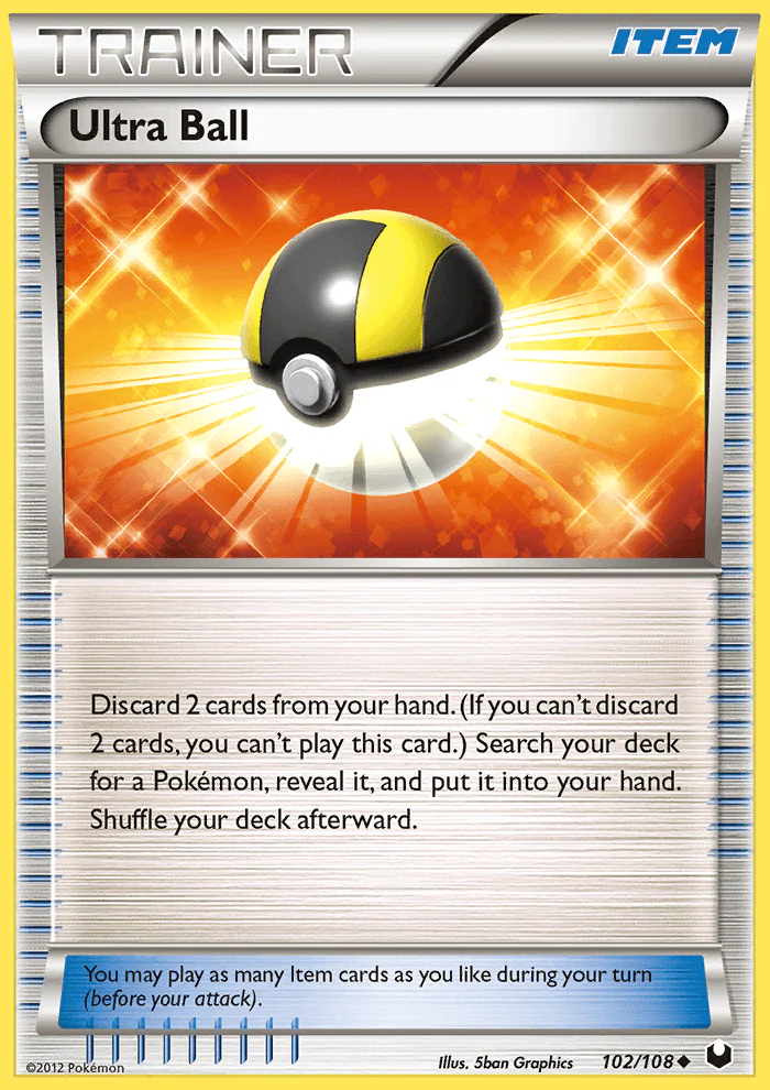 Dark Explorers 102 Ultra Ball