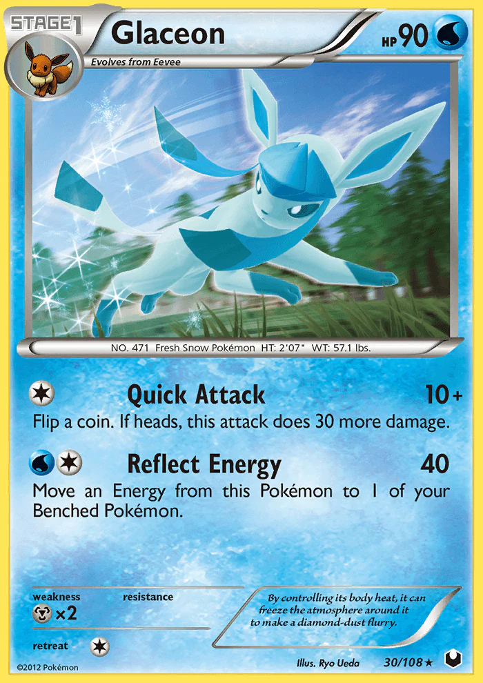 Dark Explorers 030 Glaceon