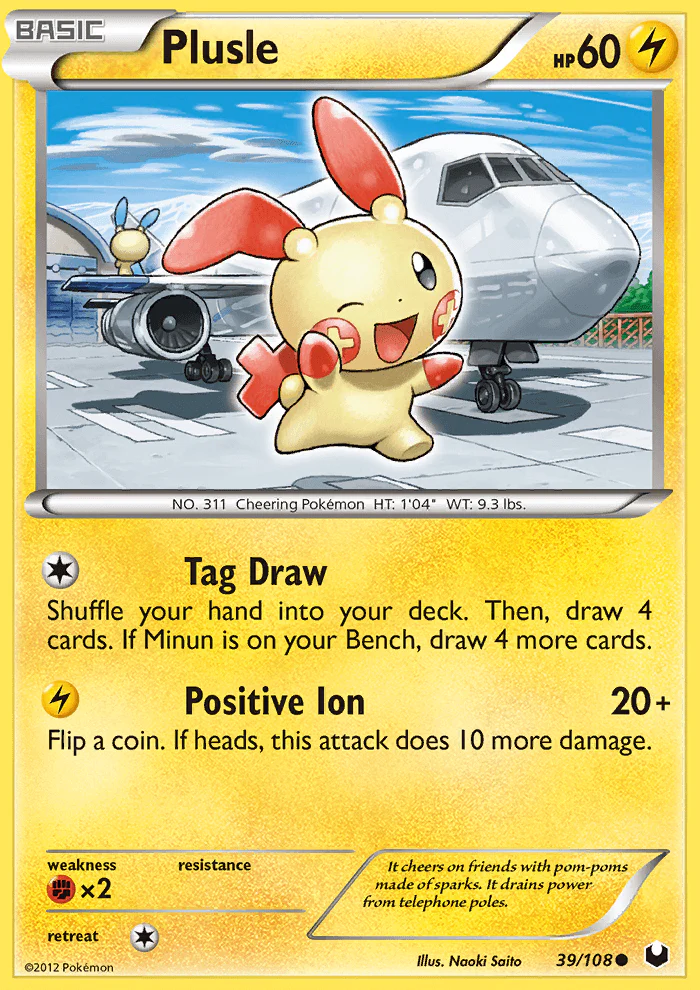 Dark Explorers 039 Plusle