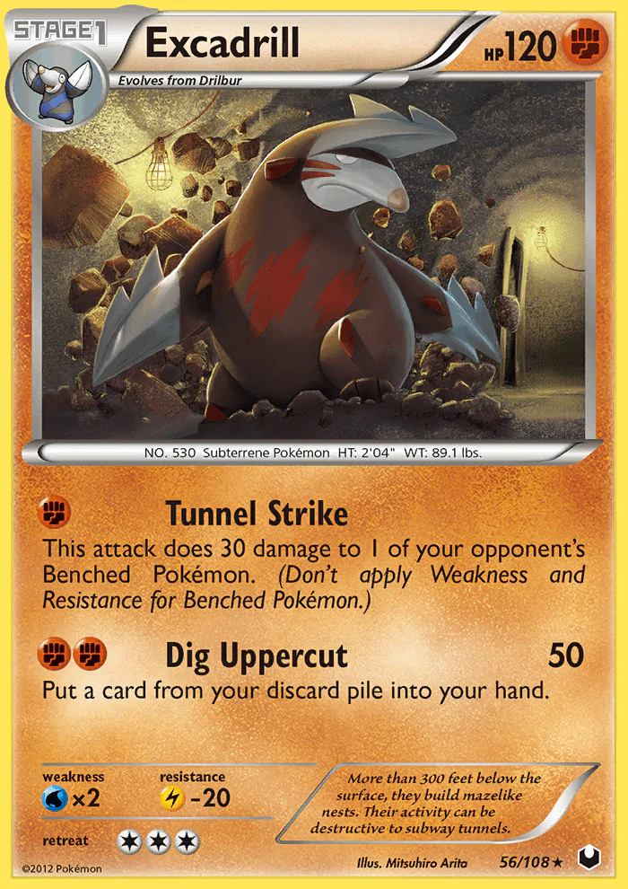 Dark Explorers 056 Excadrill