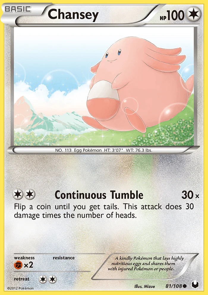 Dark Explorers 081 Chansey