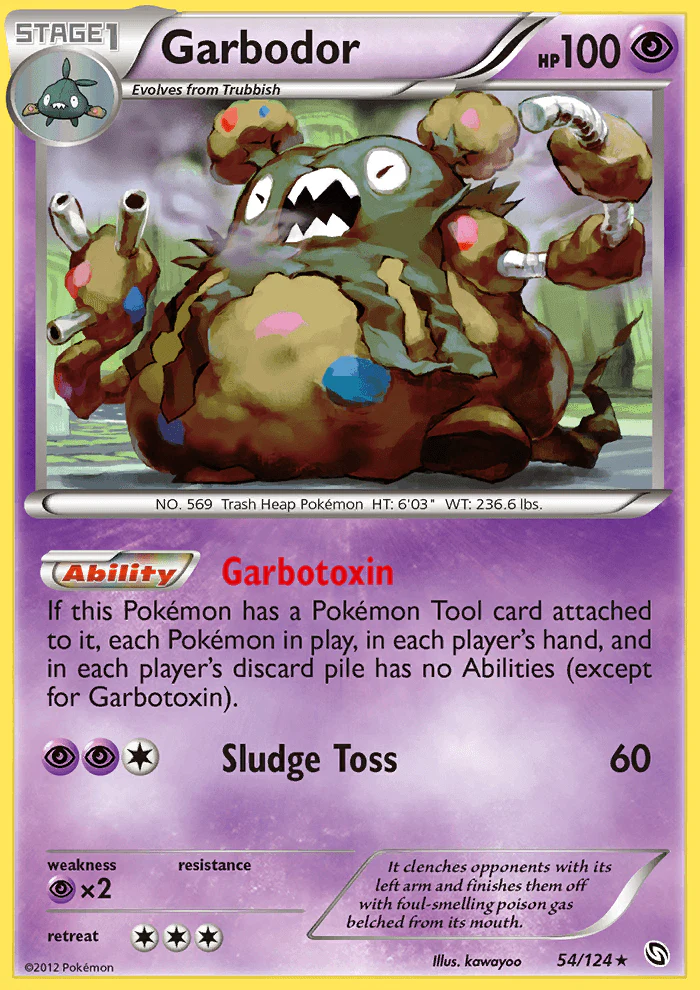 Dragons Exalted 054 Garbodor