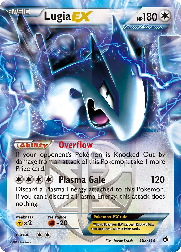 Legendary Treasures 102 Lugia-EX