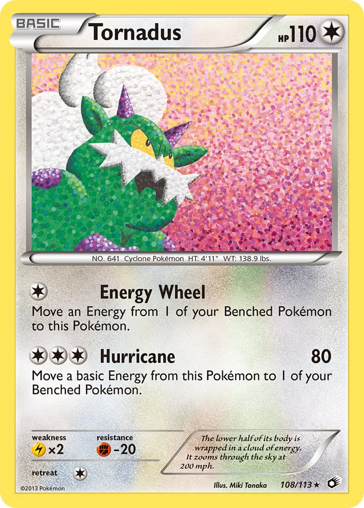 Legendary Treasures 108 Tornadus