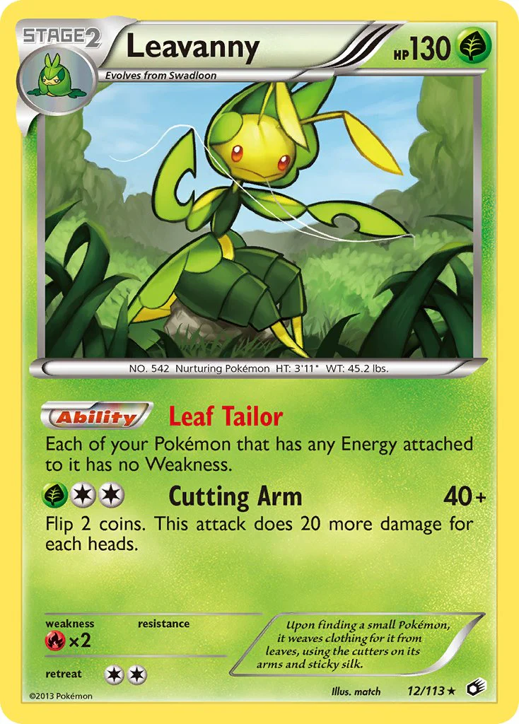 Legendary Treasures 012 Leavanny