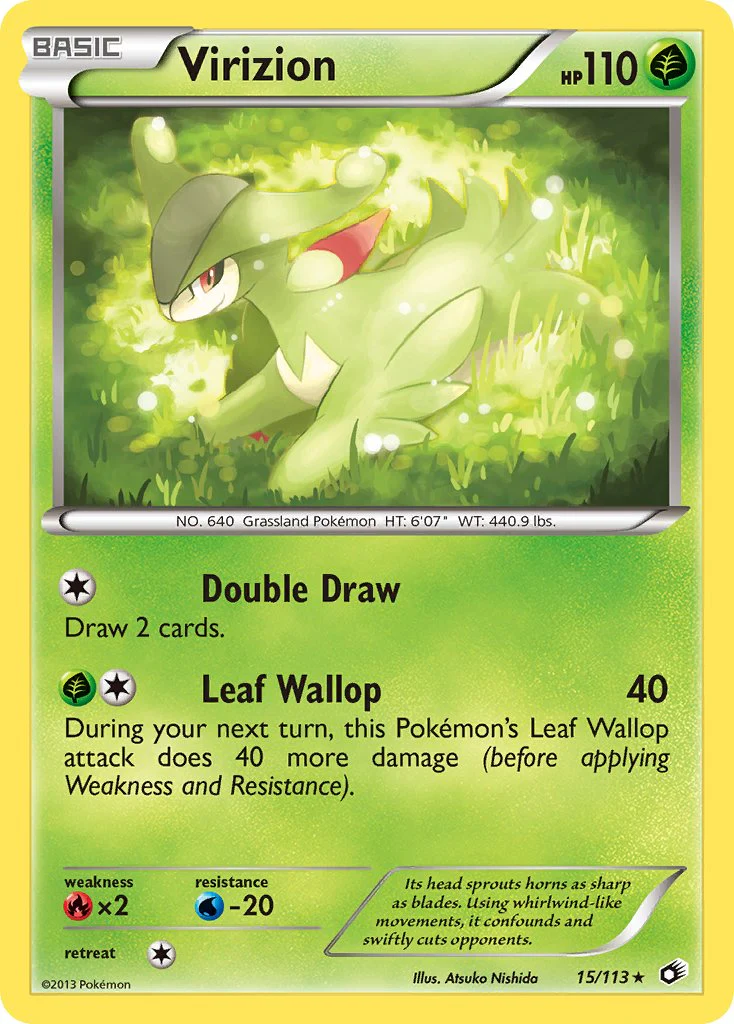 Legendary Treasures 015 Virizion