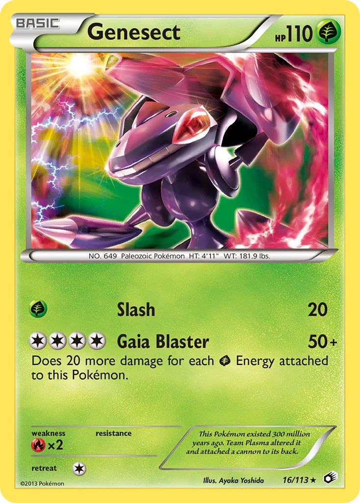 Legendary Treasures 016 Genesect