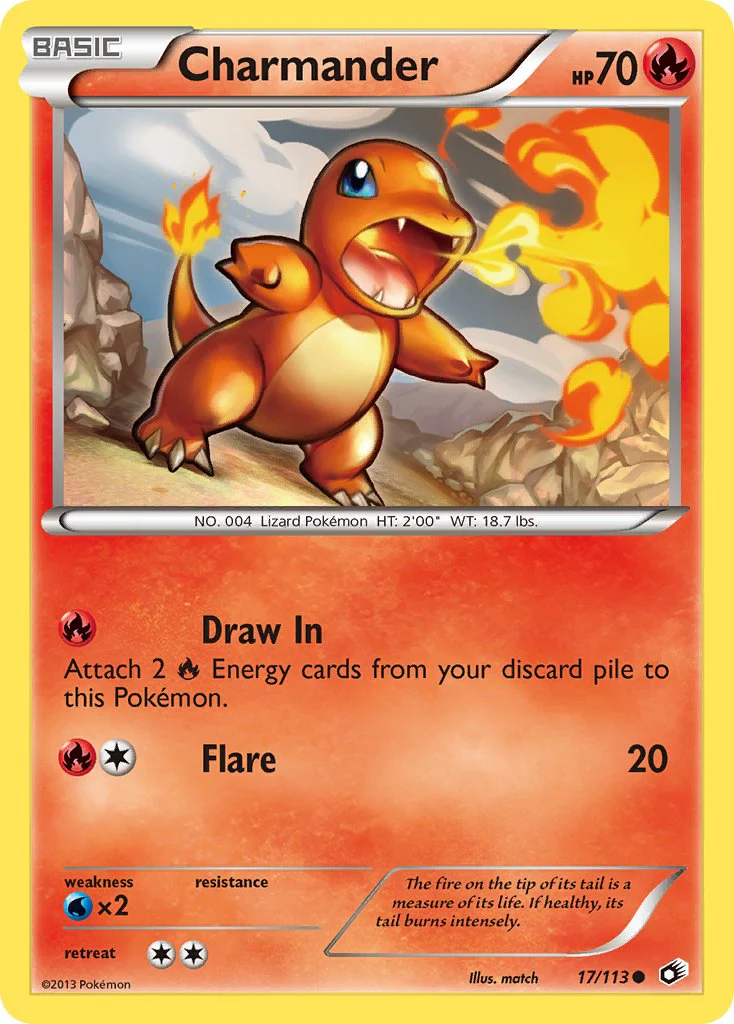 Legendary Treasures 017 Charmander