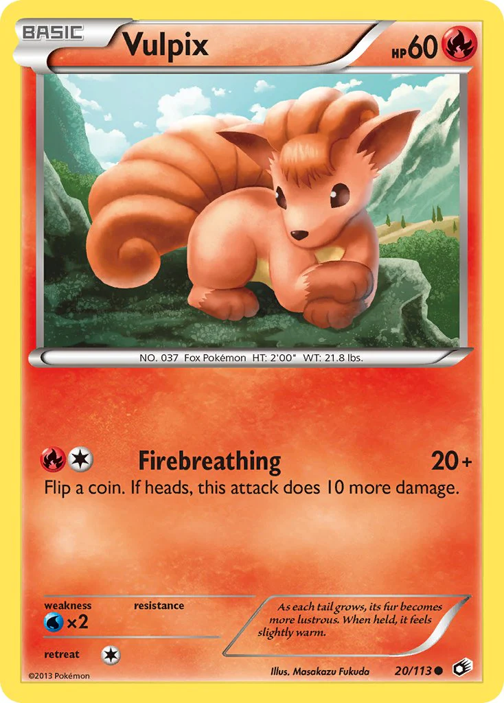 Legendary Treasures 020 Vulpix