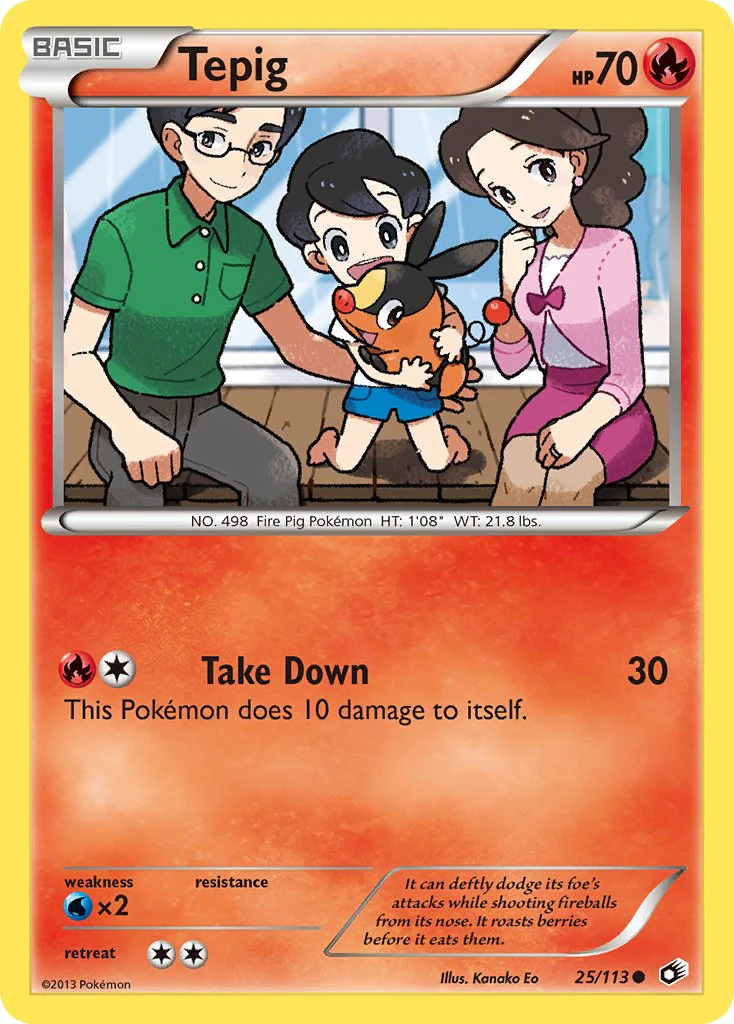 Legendary Treasures 025 Tepig