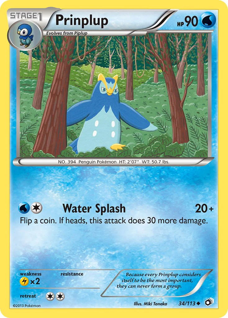Legendary Treasures 034 Prinplup
