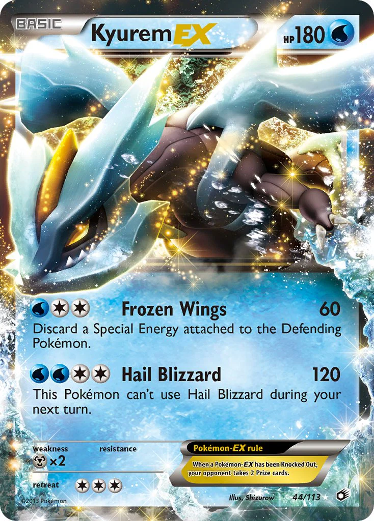 Legendary Treasures 044 Kyurem-EX