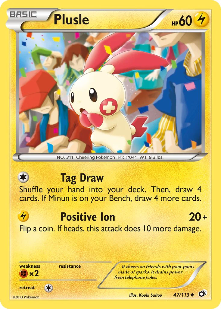 Legendary Treasures 047 Plusle