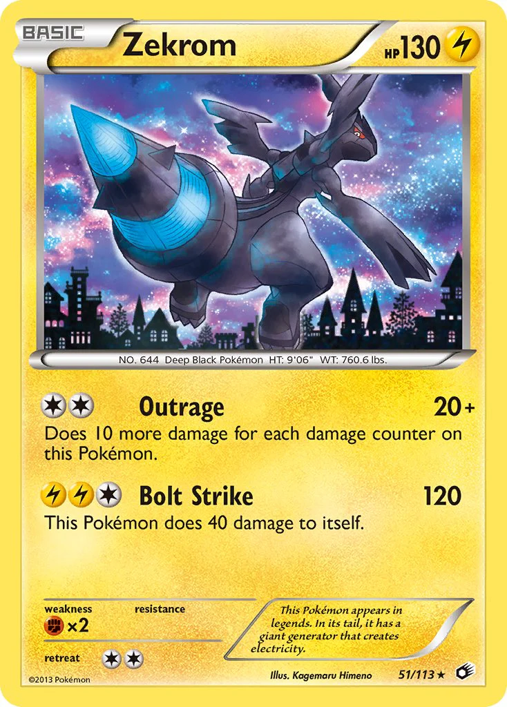 Legendary Treasures 051 Zekrom