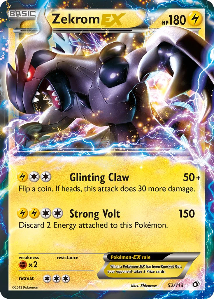Legendary Treasures 052 Zekrom-EX