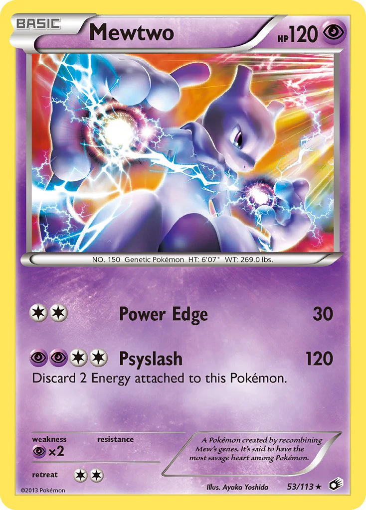 Legendary Treasures 053 Mewtwo