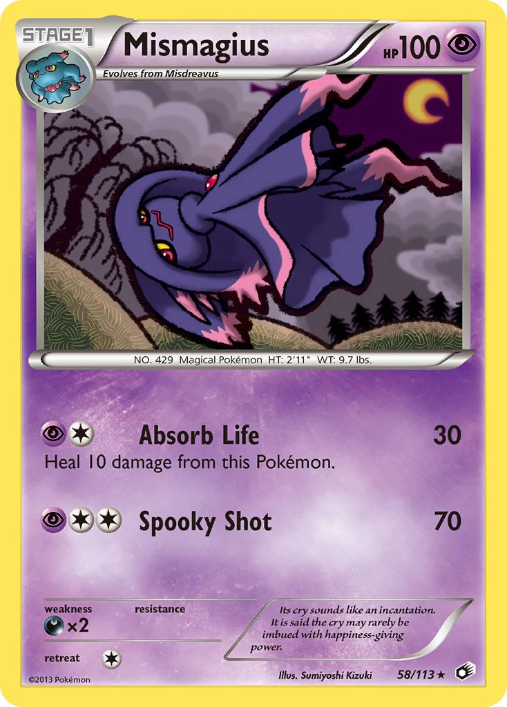 Legendary Treasures 058 Mismagius