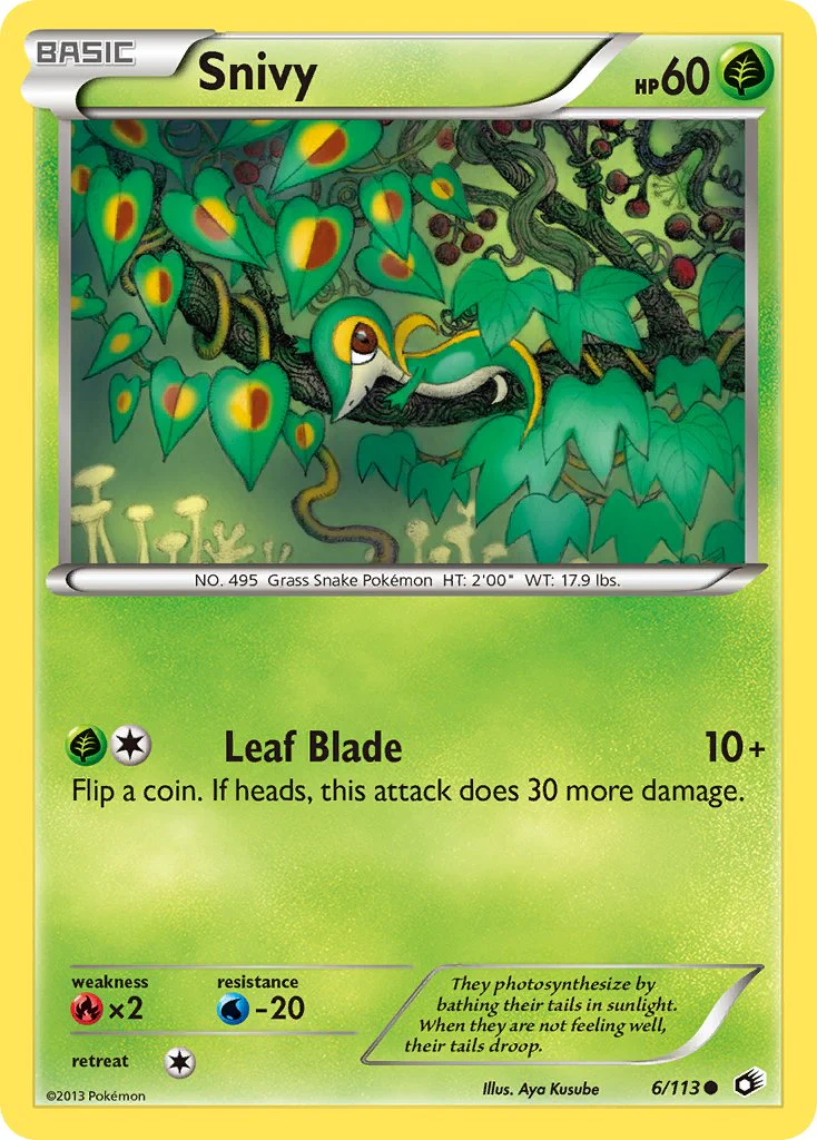 Legendary Treasures 006 Snivy