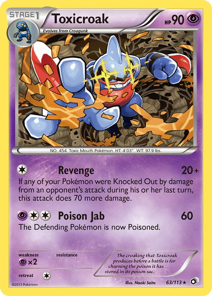 Legendary Treasures 063 Toxicroak