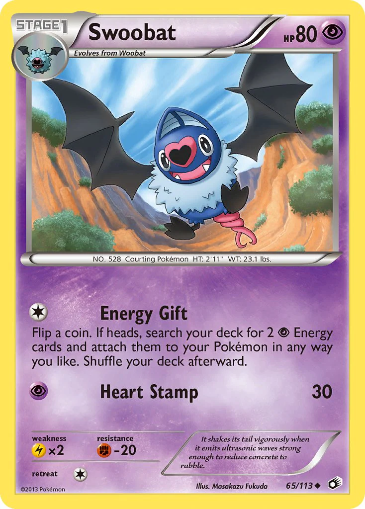 Legendary Treasures 065 Swoobat