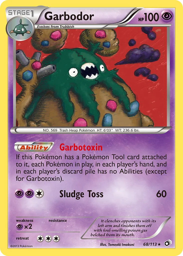 Legendary Treasures 068 Garbodor