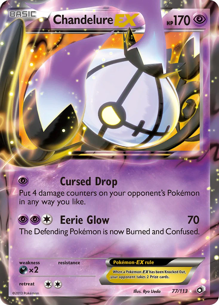 Legendary Treasures 077 Chandelure-EX