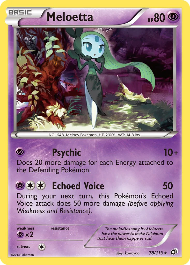 Legendary Treasures 078 Meloetta