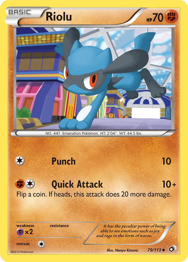 Legendary Treasures 079 Riolu