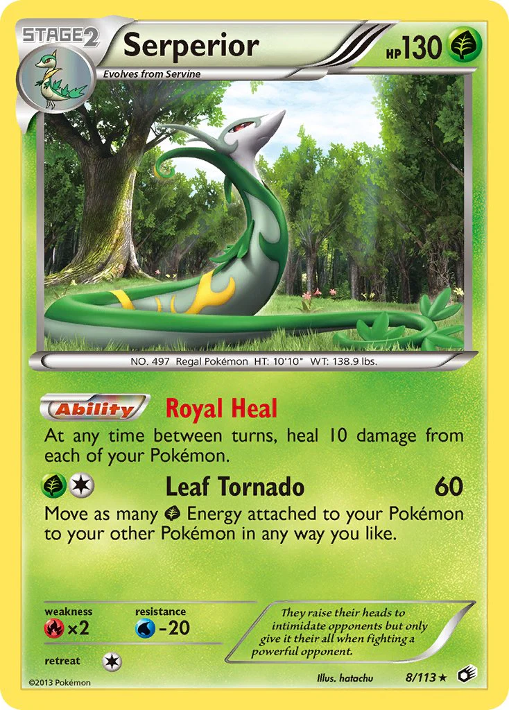 Legendary Treasures 008 Serperior