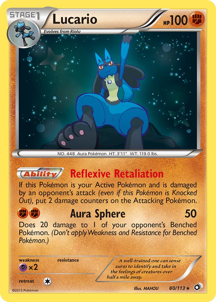 Legendary Treasures 080 Lucario