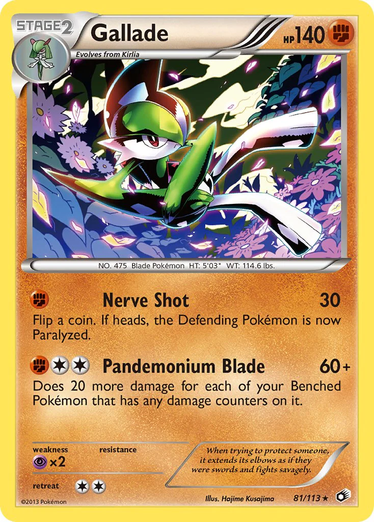 Legendary Treasures 081 Gallade