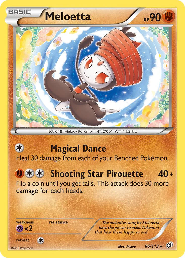 Legendary Treasures 086 Meloetta