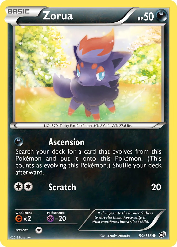 Legendary Treasures 089 Zorua