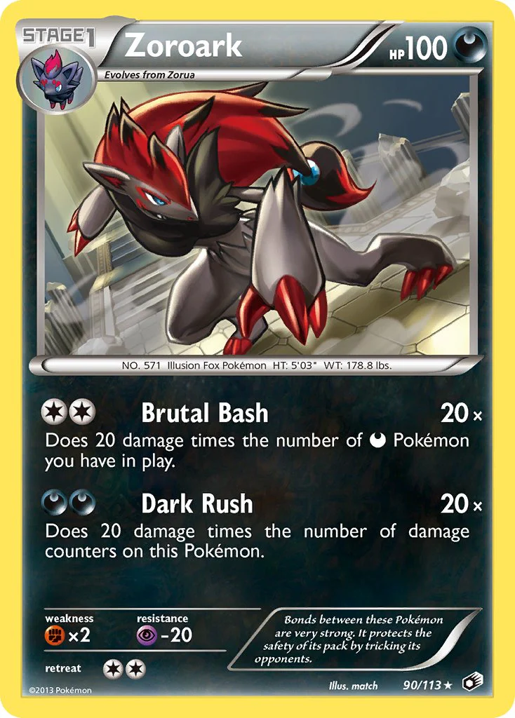 Legendary Treasures 090 Zoroark