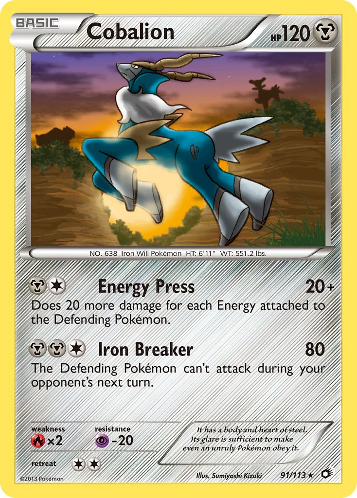 Legendary Treasures 091 Cobalion